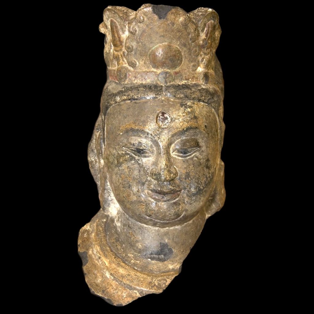 Miniature of Bodhisattva Head