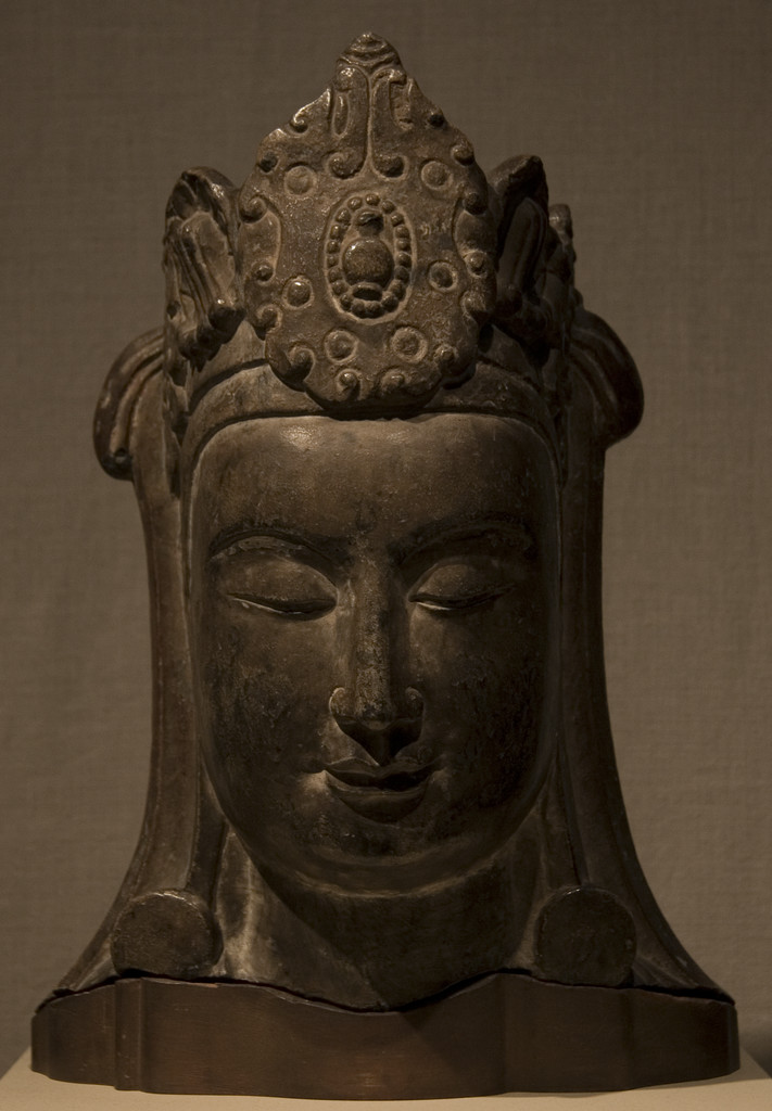 Miniature of Bodhisattva Head