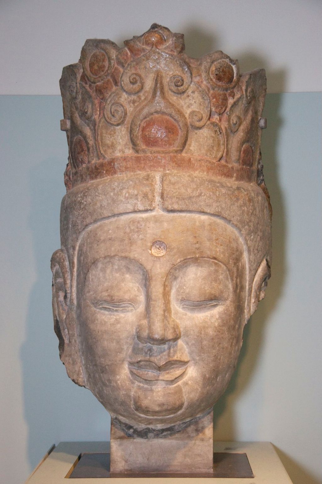 Miniature of Bodhisattva Head