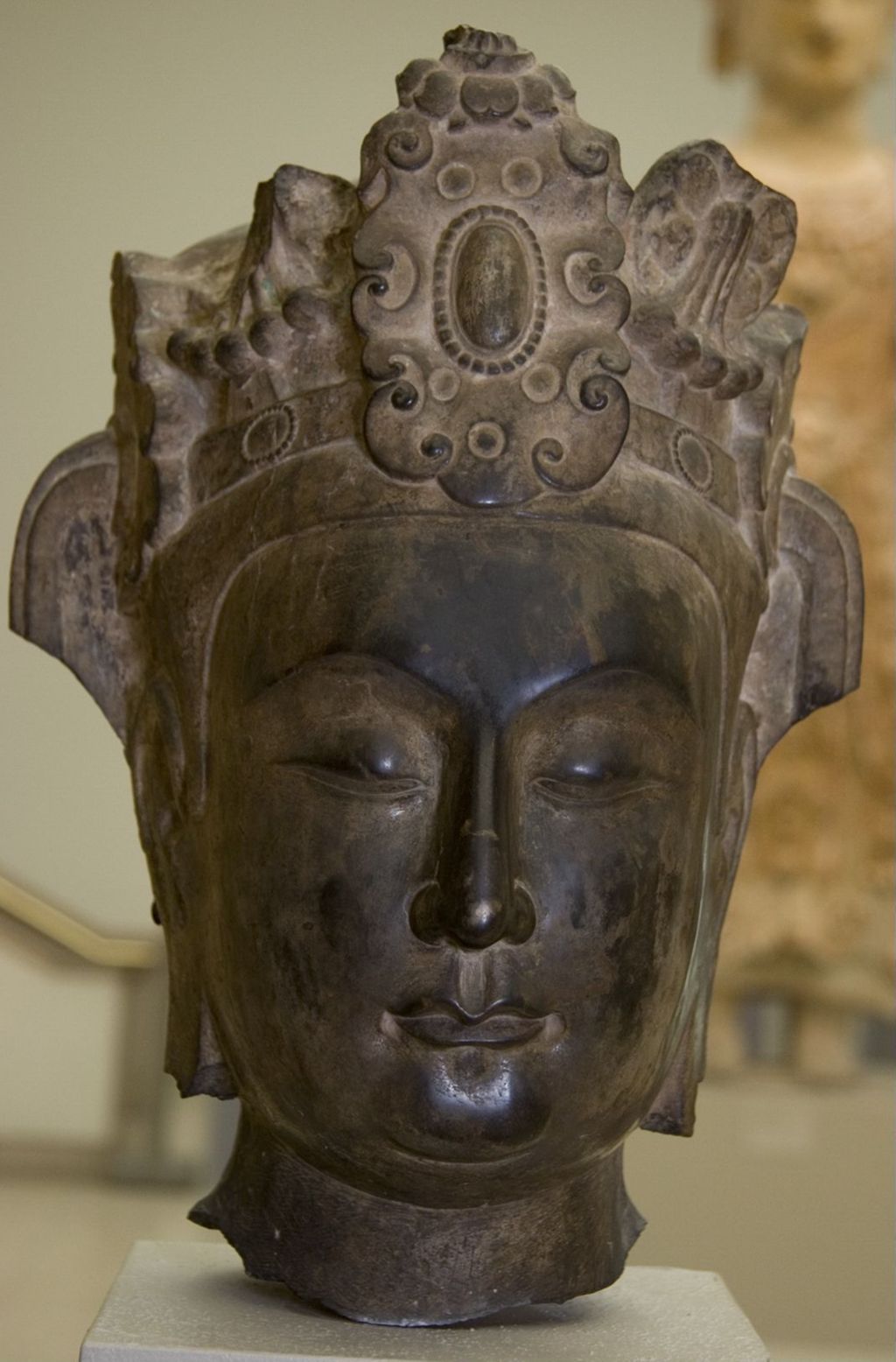 Miniature of Bodhisattva Head