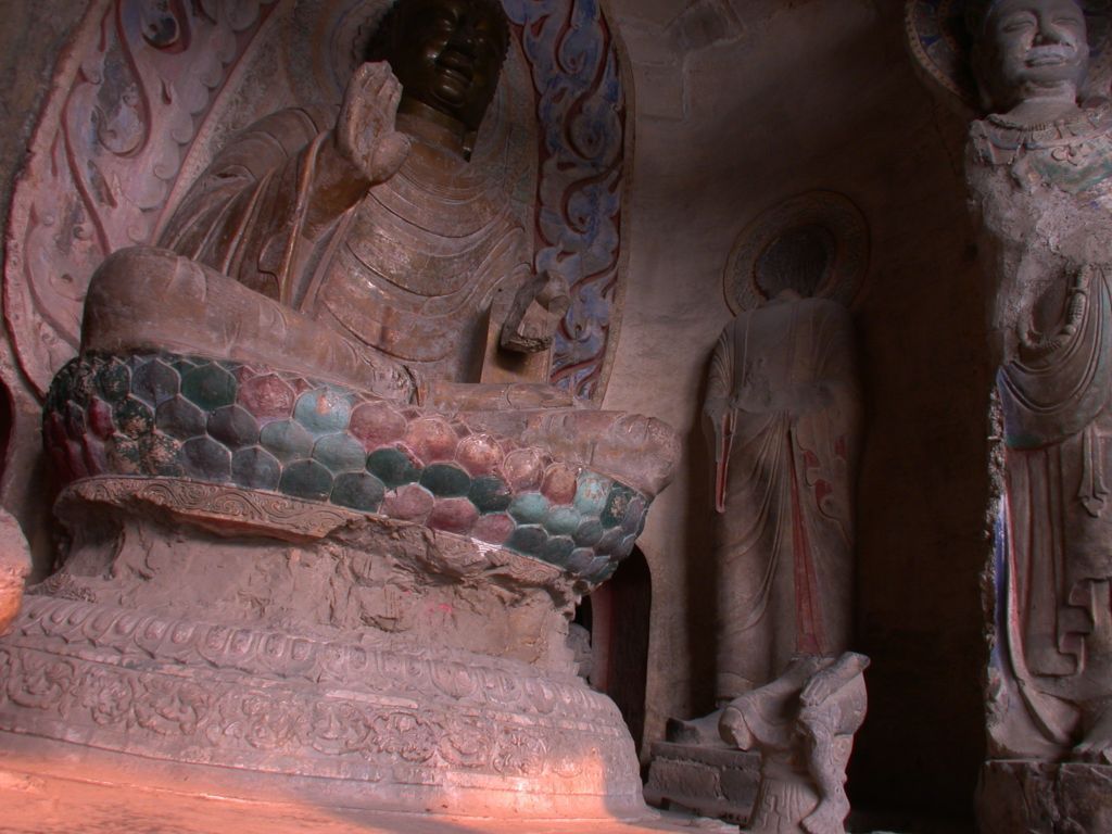 Miniature of Northern Xiangtangshan, Middle Cave, altar