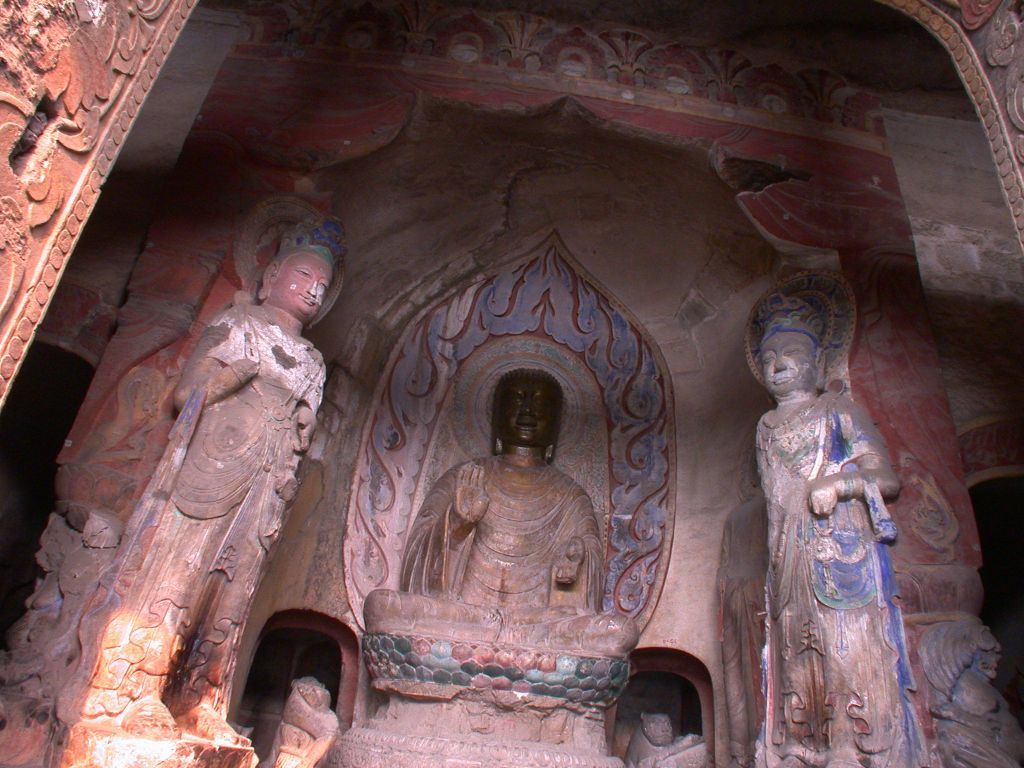 Miniature of Northern Xiangtangshan, Middle Cave, altar