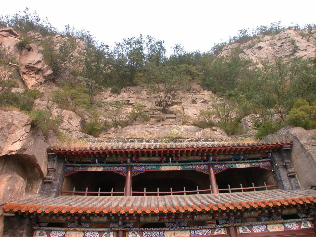 Miniature of Northern Xiangtangshan, Middle Cave, exterior