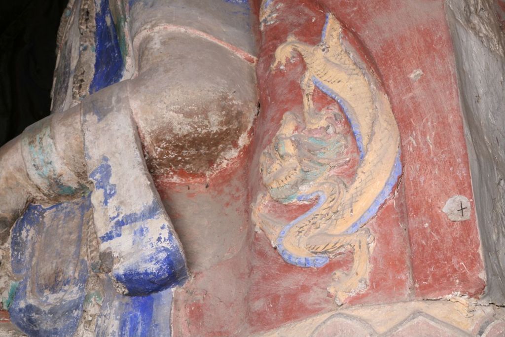 Miniature of Northern Xiangtangshan, Middle Cave, dragon