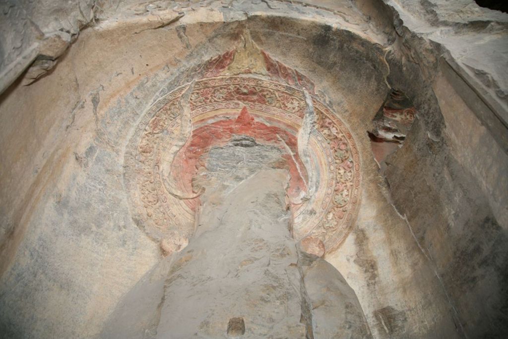Miniature of Northern Xiangtangshan, Middle Cave, façade