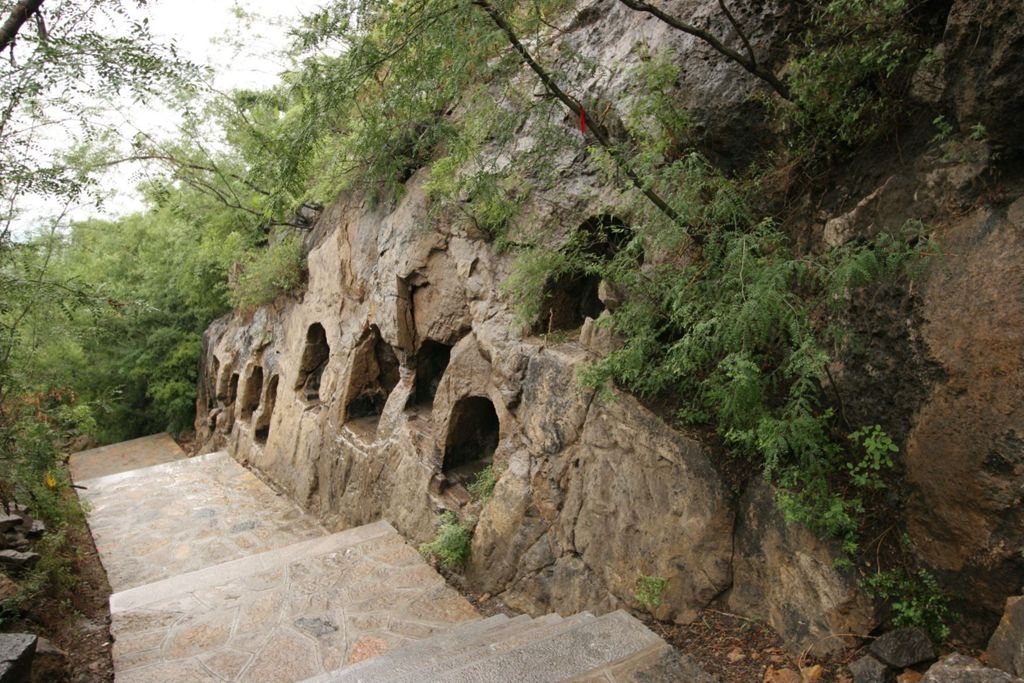 Miniature of Northern Xiangtangshan, natural landscapes