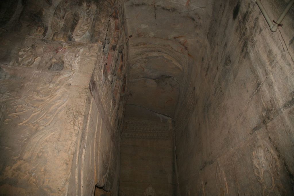 Miniature of Northern Xiangtangshan, North Cave, altar