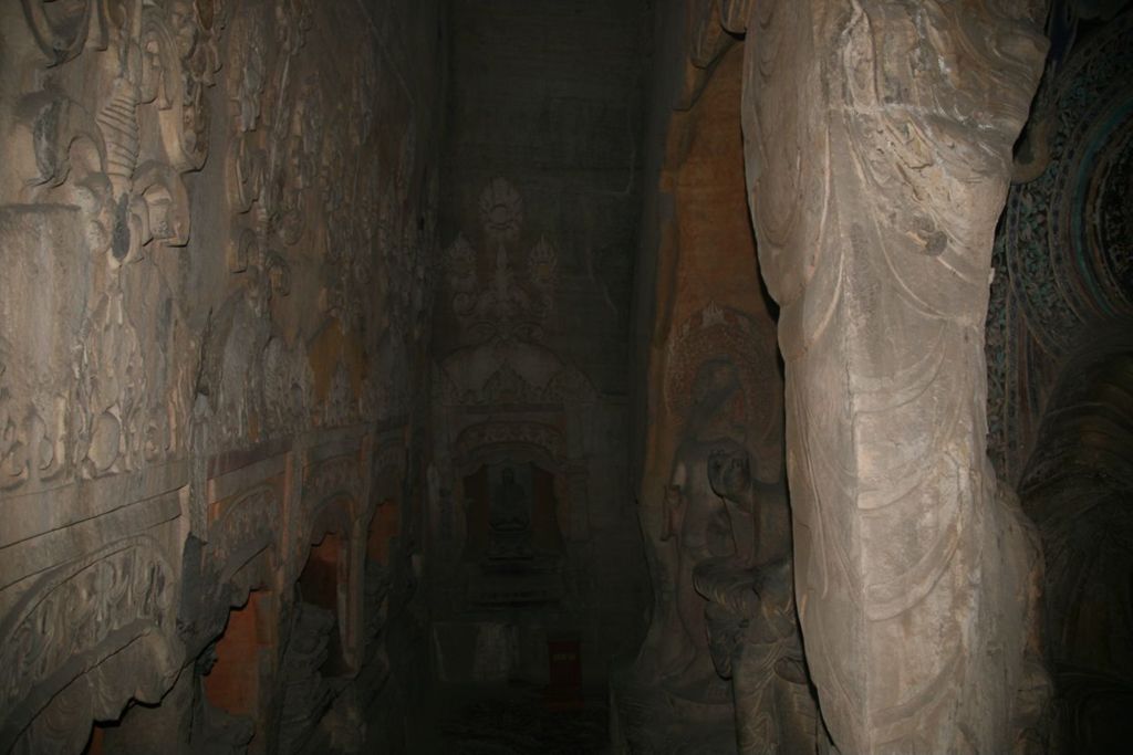 Miniature of Northern Xiangtangshan, North Cave, altar