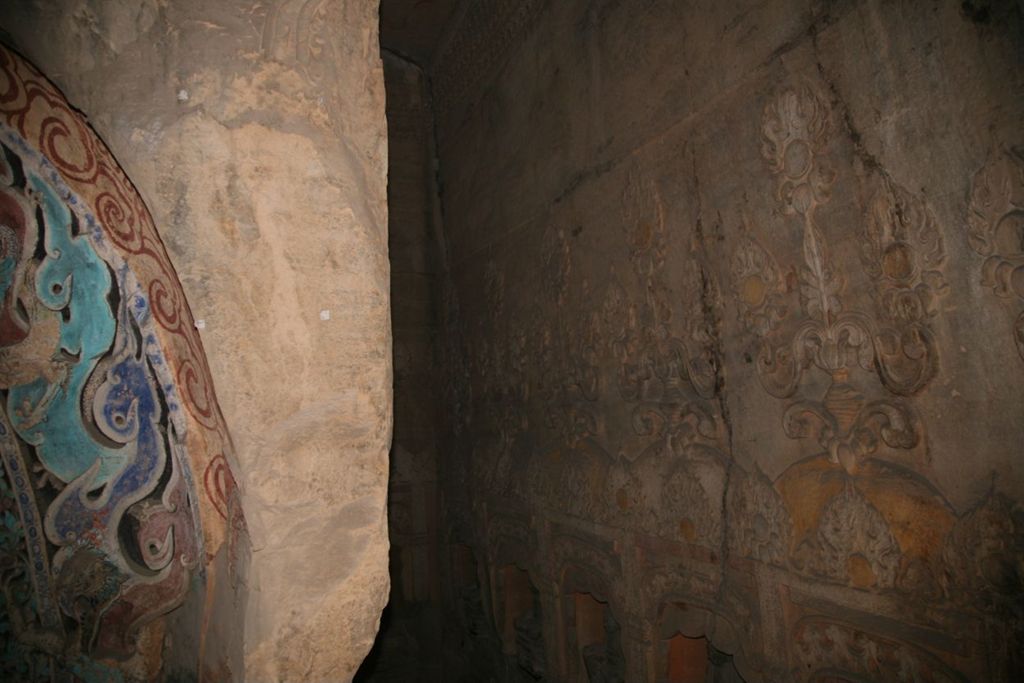 Miniature of Northern Xiangtangshan, North Cave, altar