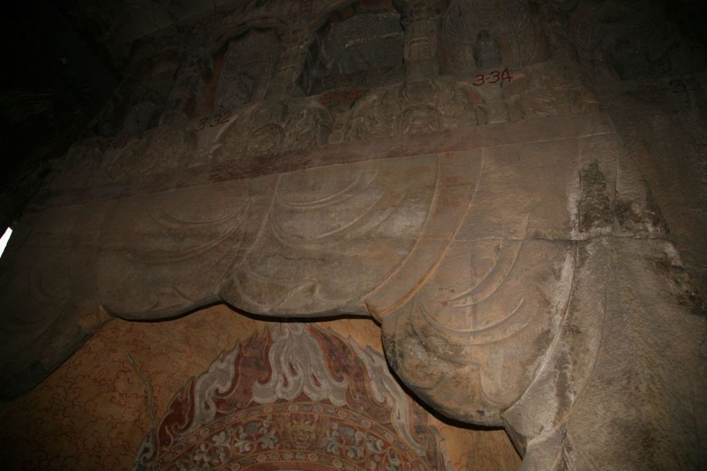 Miniature of Northern Xiangtangshan, North Cave, altar