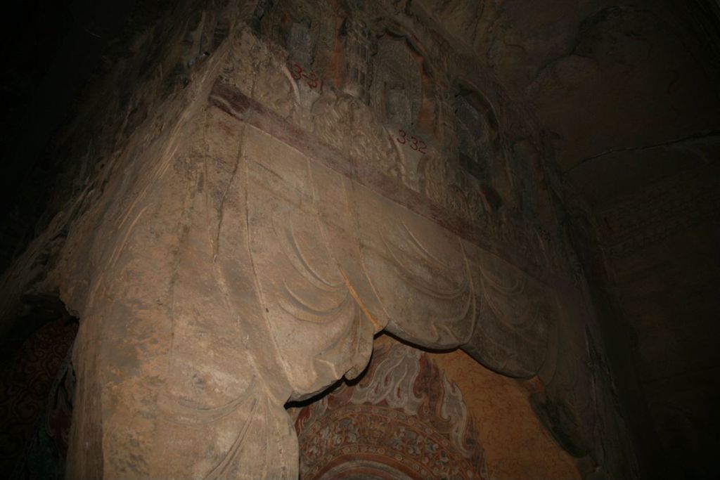 Miniature of Northern Xiangtangshan, North Cave, altar