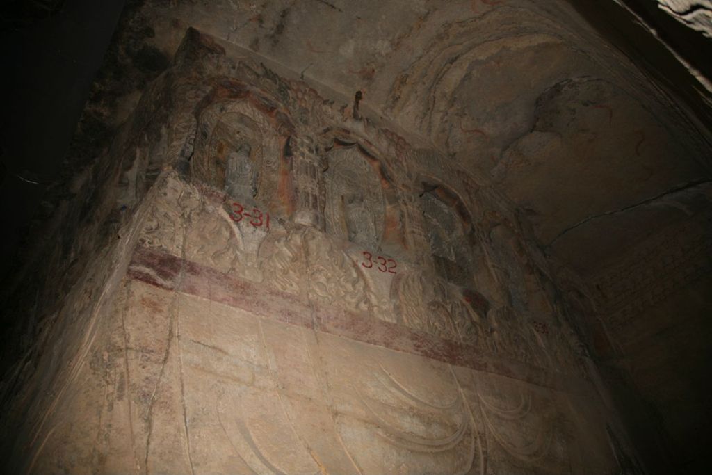 Miniature of Northern Xiangtangshan, North Cave, altar