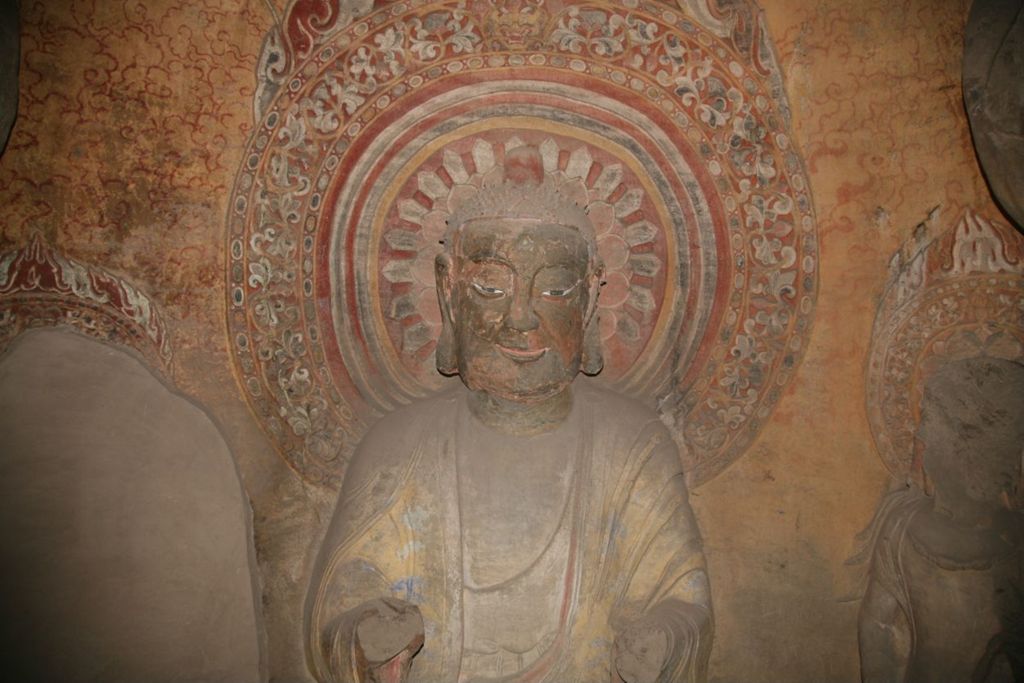 Miniature of Northern Xiangtangshan, North Cave, altar