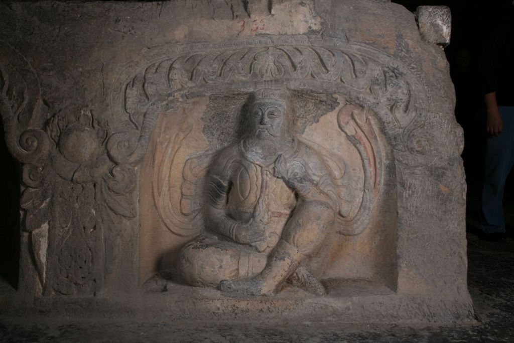 Miniature of Northern Xiangtangshan, North Cave, altar base, front
