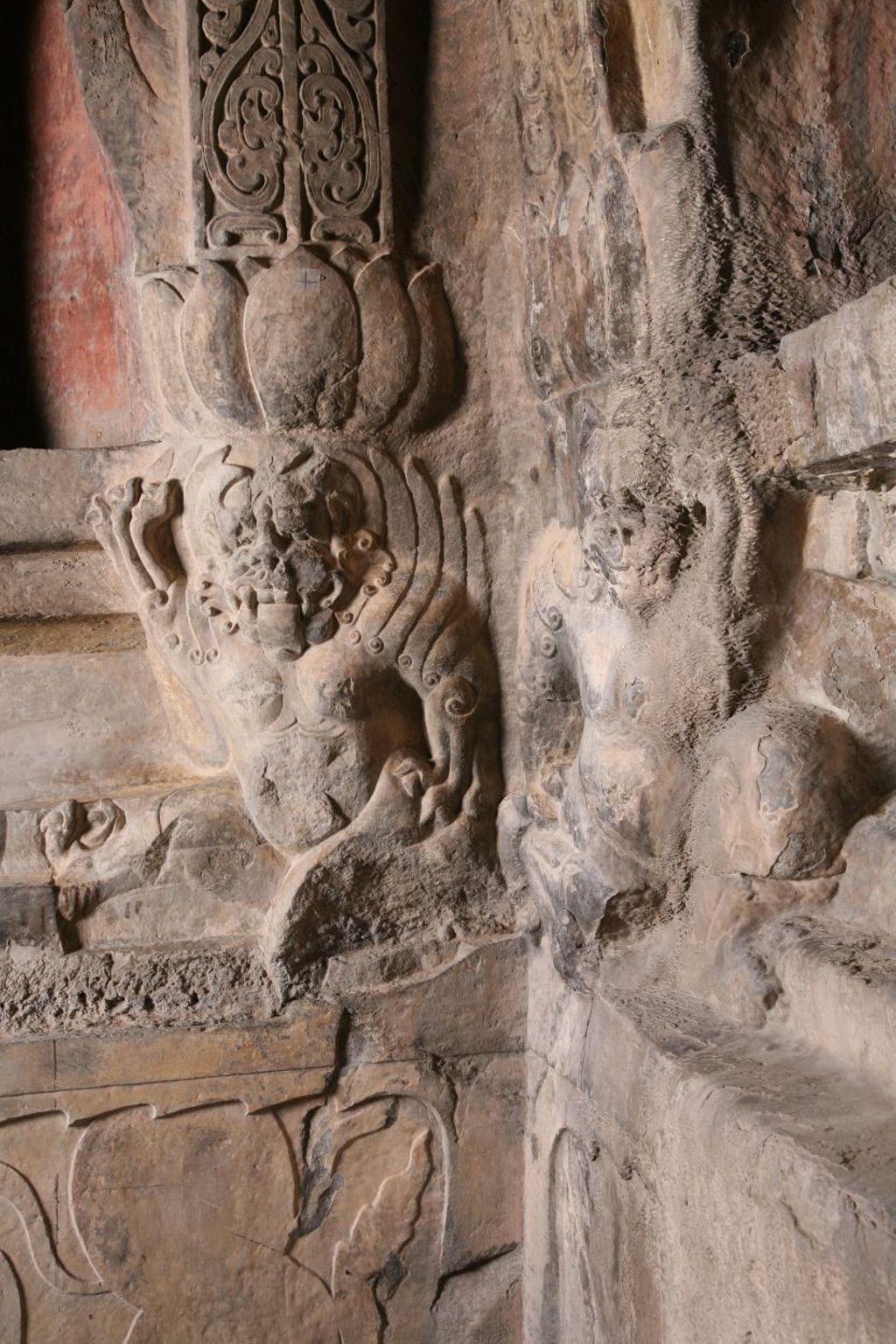 Miniature of Northern Xiangtangshan, North Cave,  monster