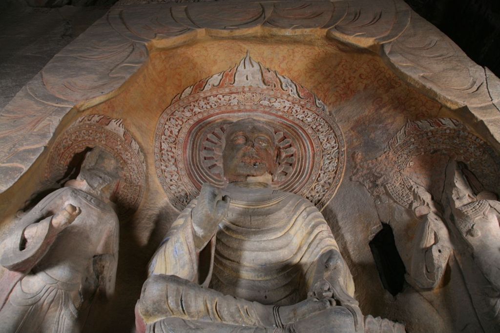 Miniature of Northern Xiangtangshan, North Cave, interior