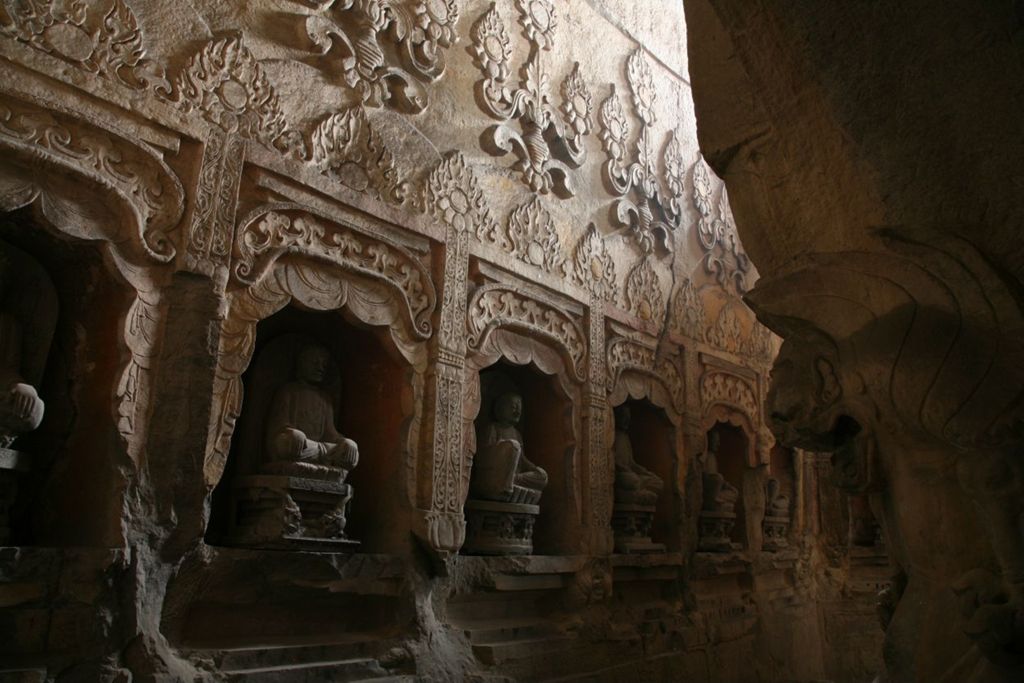 Miniature of Northern Xiangtangshan, North Cave, interior