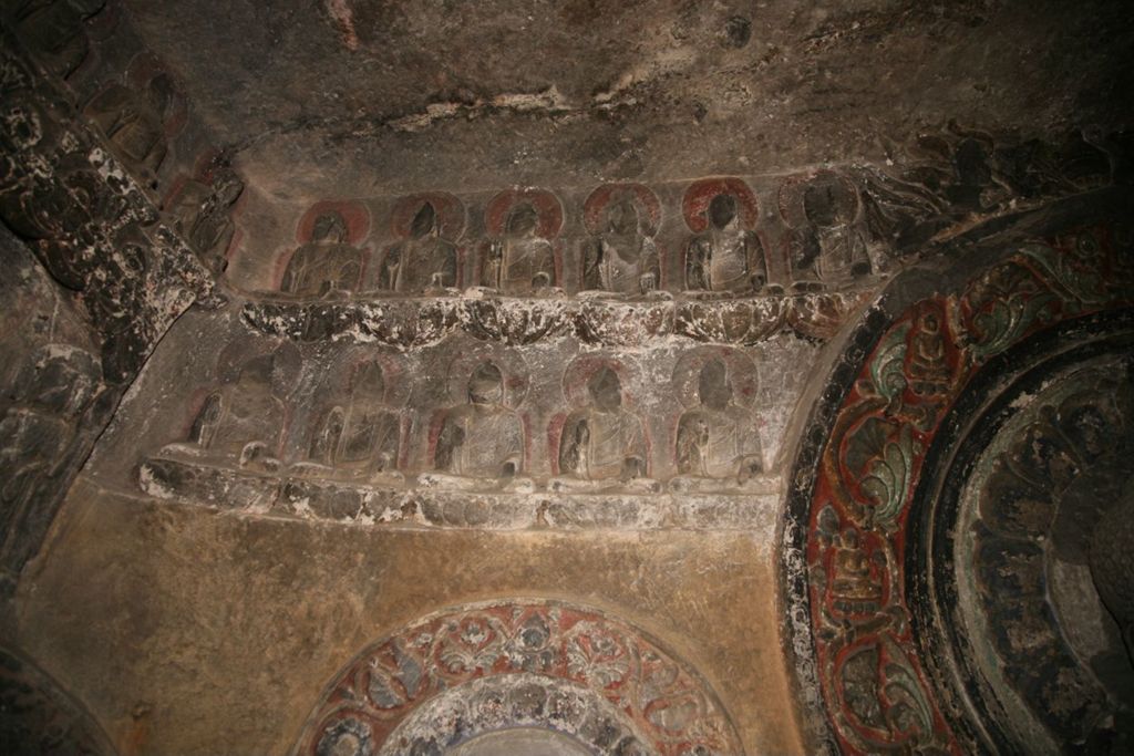 Miniature of Northern Xiangtangshan, South Cave, figures